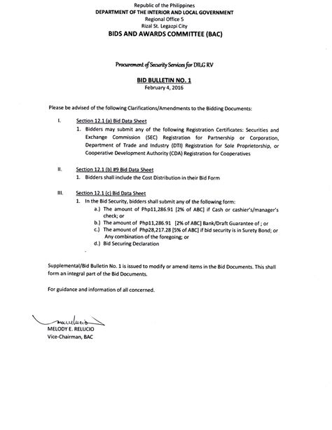 Draft Bidding Document 23.